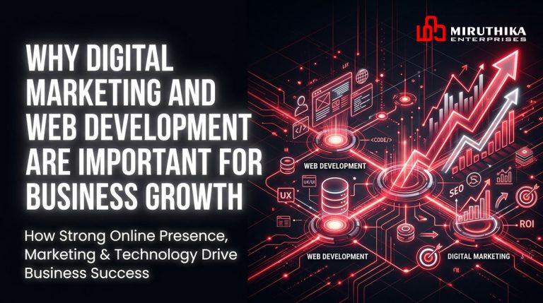 Why digital marketing and web design important for business growth