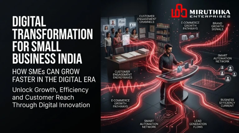 Digital Transformation for Small Business India: How SMEs Can Grow Faster in the Digital Era