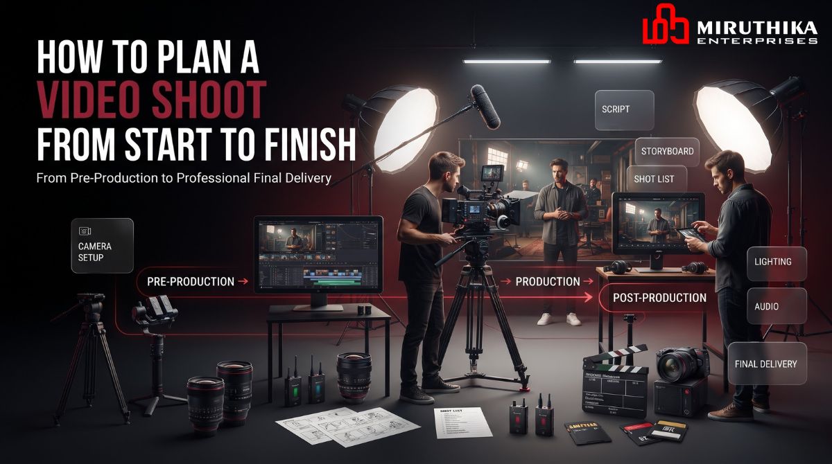 How to Plan a Video Shoot From Start to Finish
