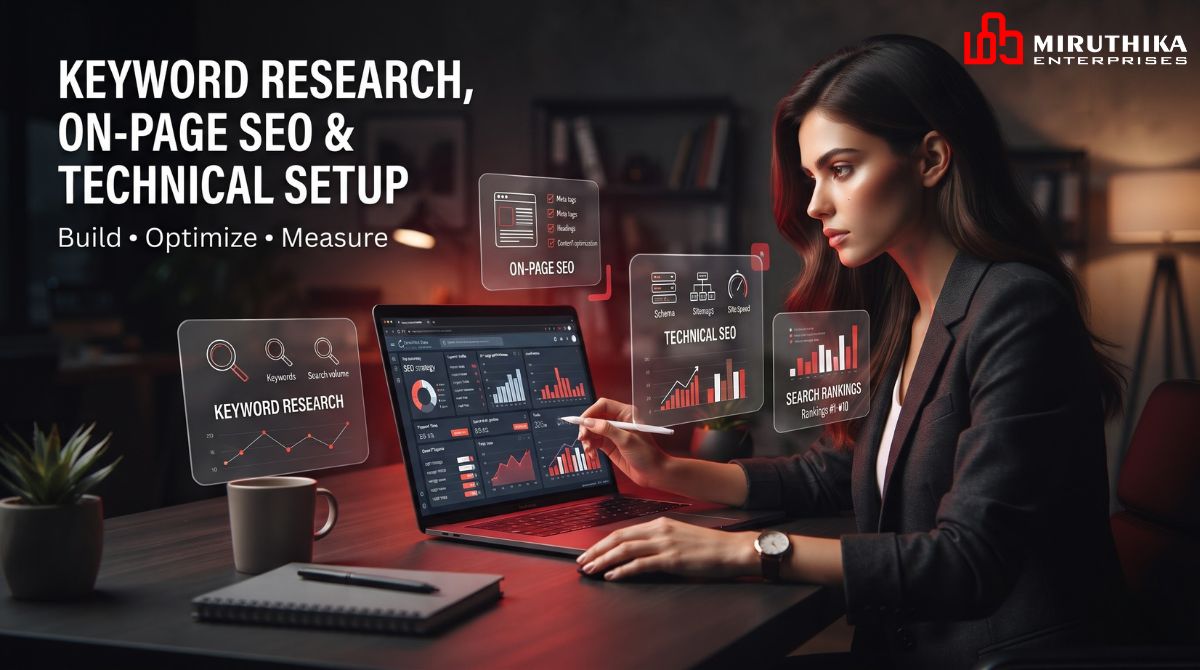 Keyword Research, On-Page SEO and Technical Setup Plan
