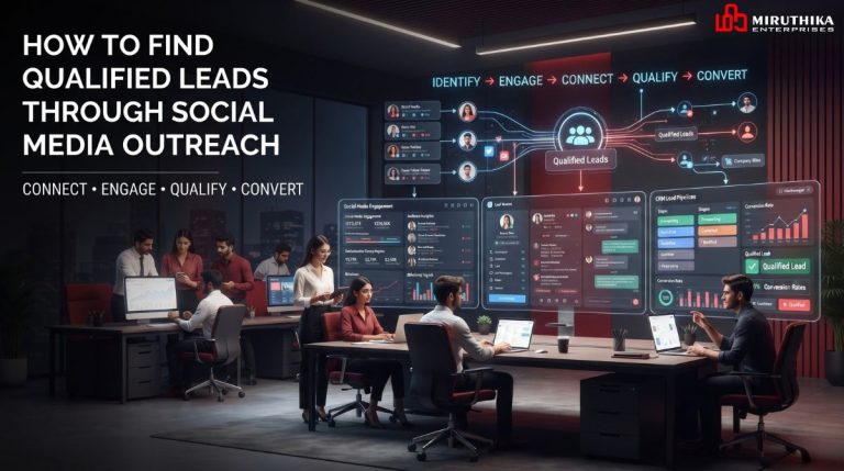 Qualified Leads Through Social Media Outreach